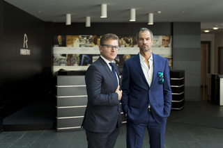Killinian Manninger and Stefan Schütte interviewed by W&V
<br>Rodenstock
<br>comissioned by W&V