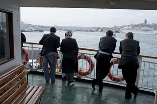 Crossing Bosporus
<br>Istanbul
<br>Harem - Sirkeci
